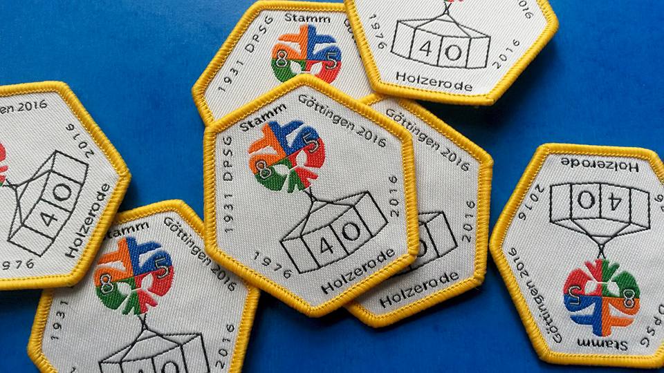 Aufnäher zum 85. Jubiläum